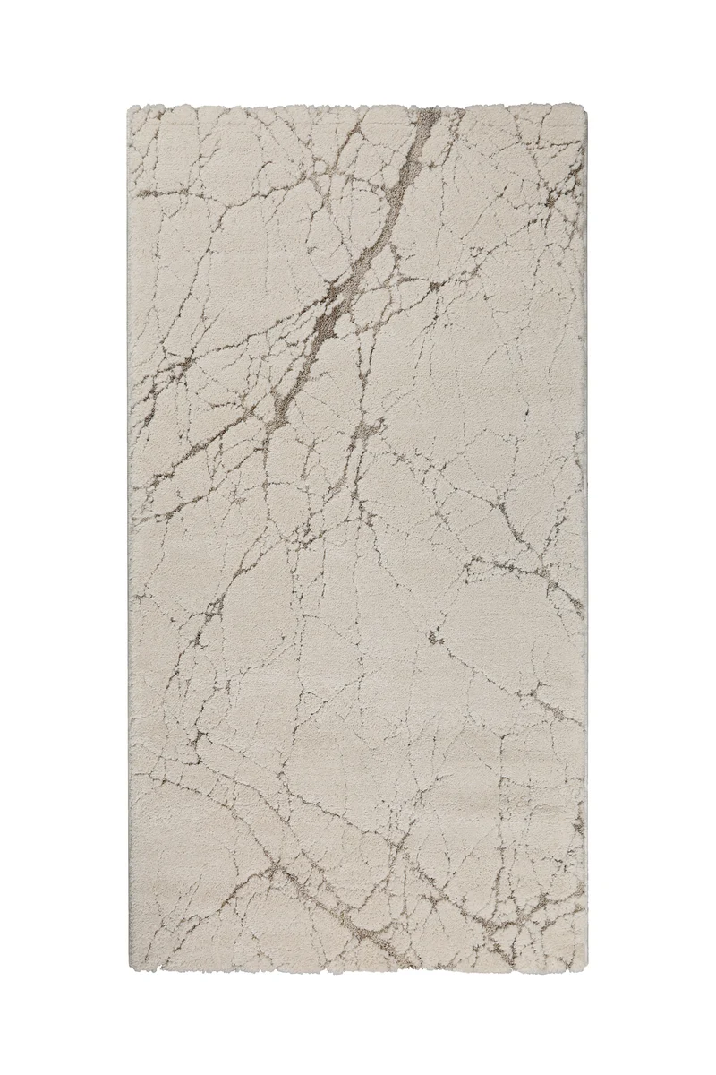 Kurzflor Teppich Creme Beige "Linus" WECONhome