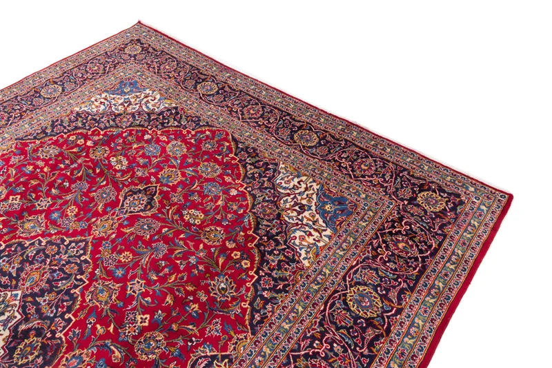 Perserteppich - Keshan - 305 x 420 cm - rot