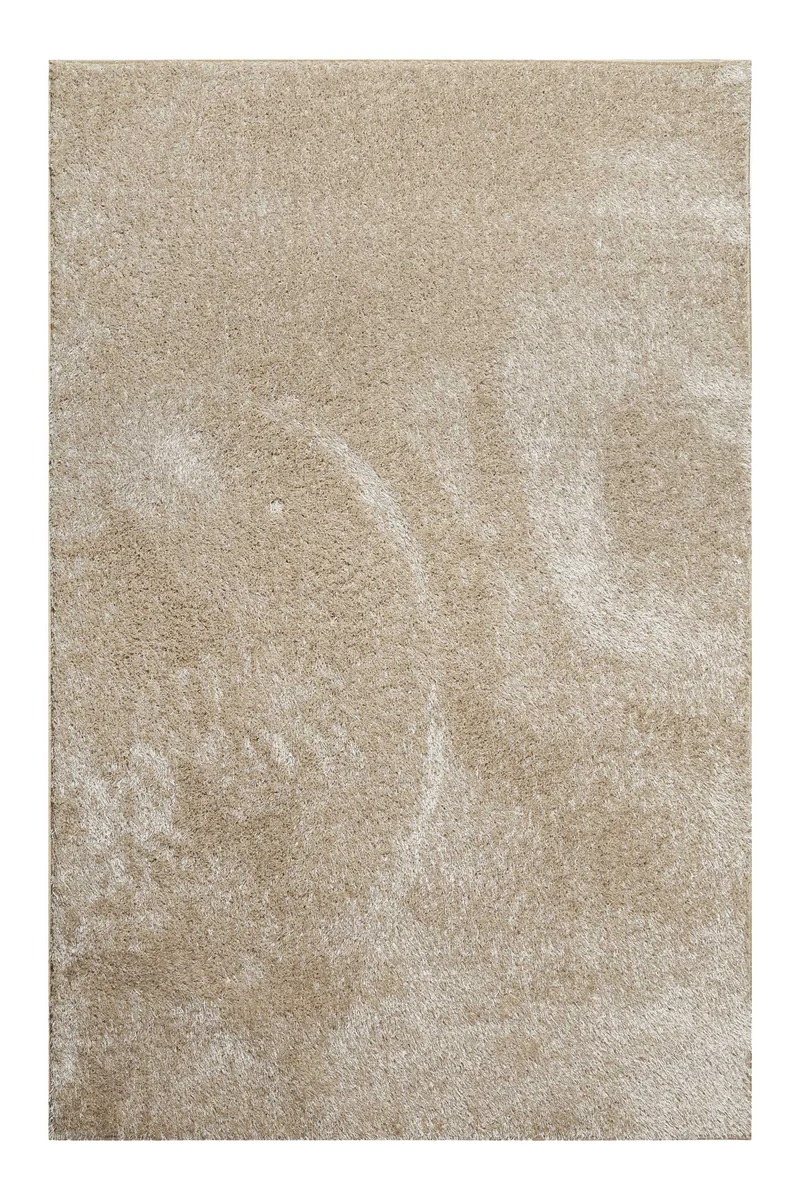 Teppich Beige Sand Hochflor "Fanny" WECONhome Basics