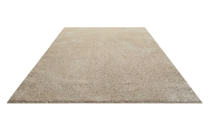 Teppich Beige Sand Hochflor "Fanny" WECONhome Basics
