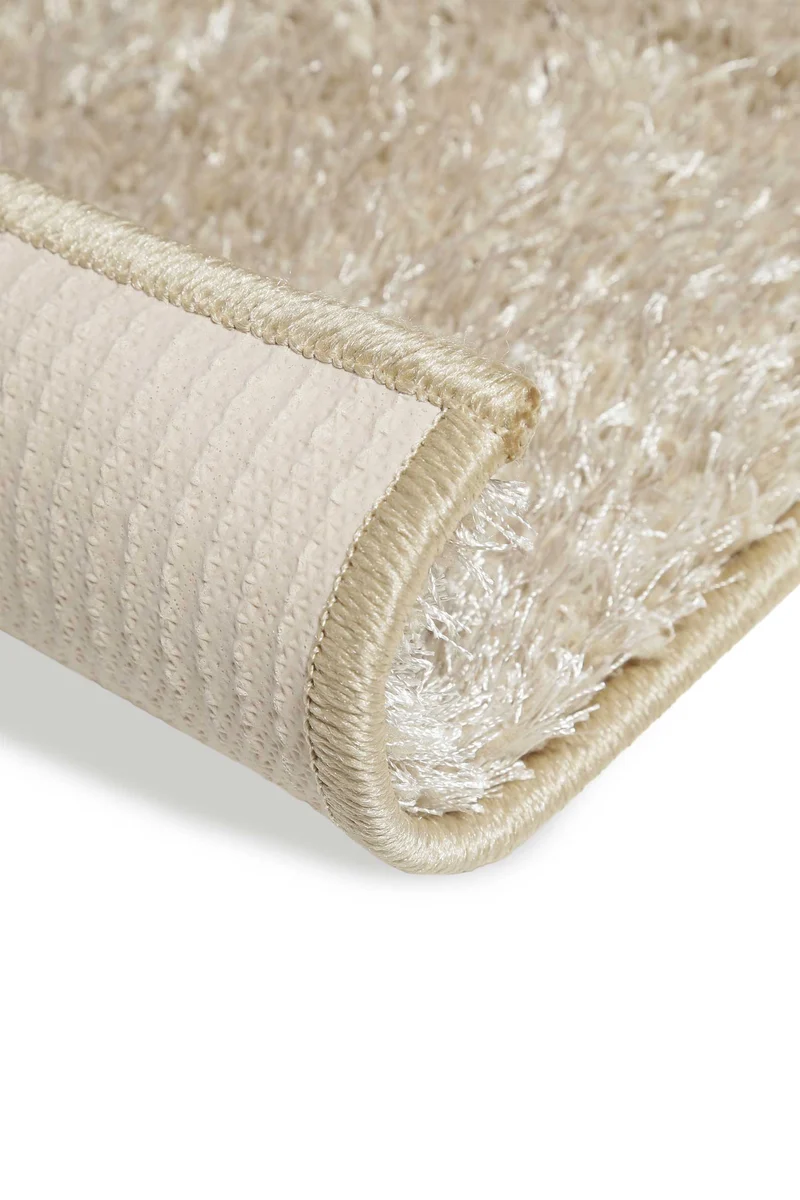 Teppich Beige Sand Hochflor "Fanny" WECONhome Basics