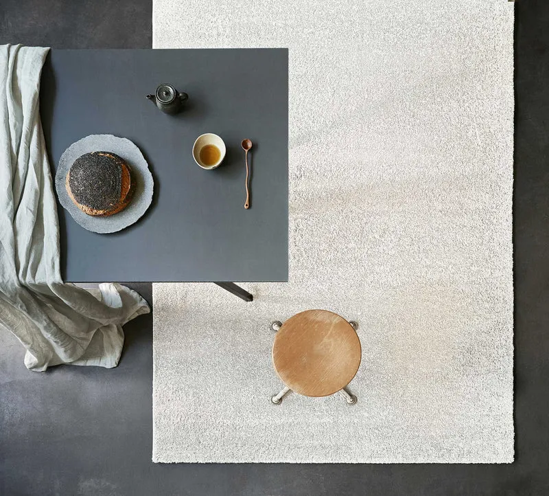 Teppich Creme Weiß Kurzflor "Tilda" WECONhome Basics