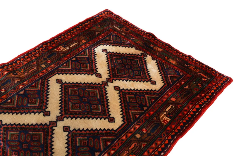 Läufer Perser - Nomadic - 90 x 545 cm - rost