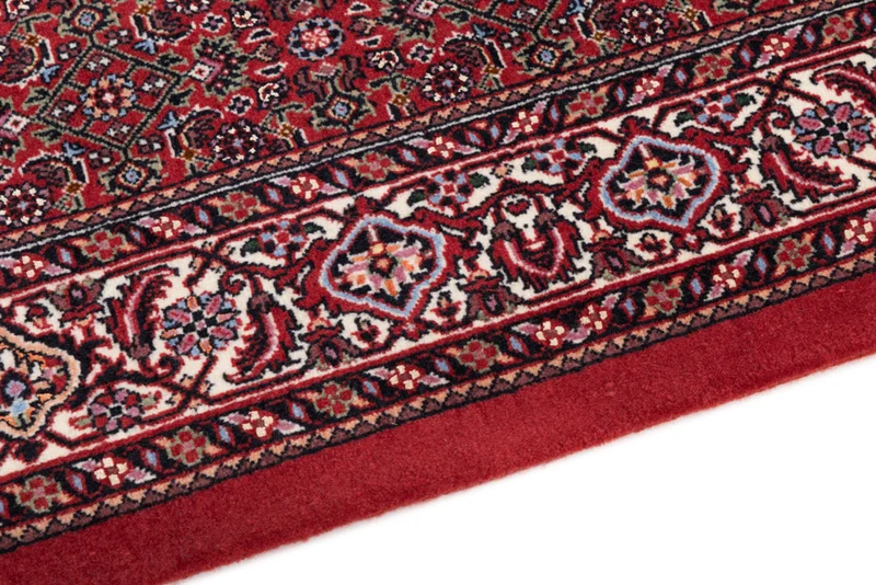 Perserteppich - Bidjar - Royal - 100 x 107 cm - dunkelrot