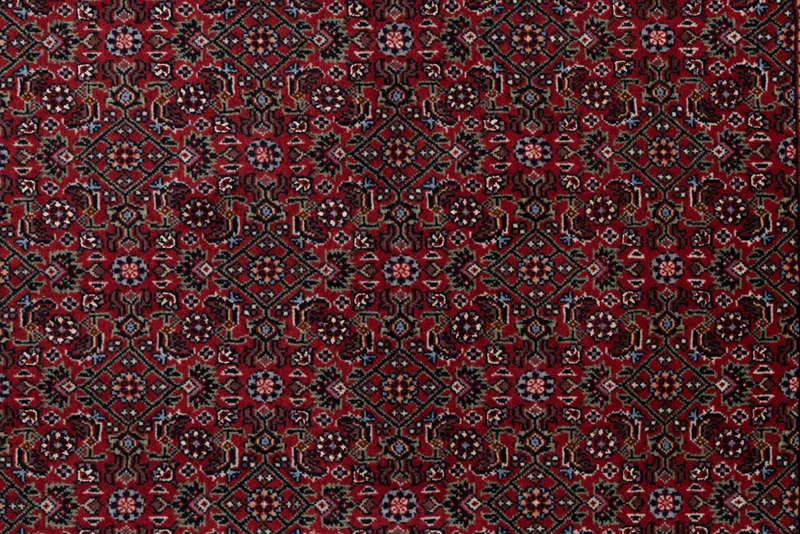 Perserteppich - Bidjar - Royal - 100 x 107 cm - dunkelrot
