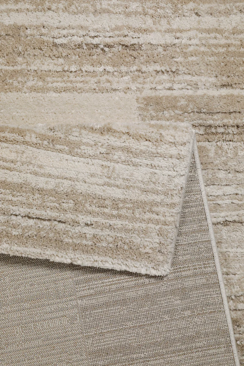 Kurzflor Teppich Creme Beige "Thorben" WECONhome
