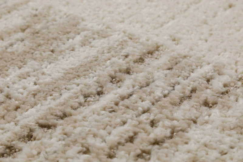 Kurzflor Teppich Creme Beige "Thorben" WECONhome