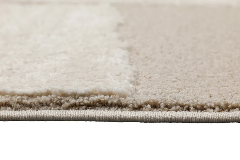 Kurzflor Teppich Creme Beige "Ingvar" WECONhome