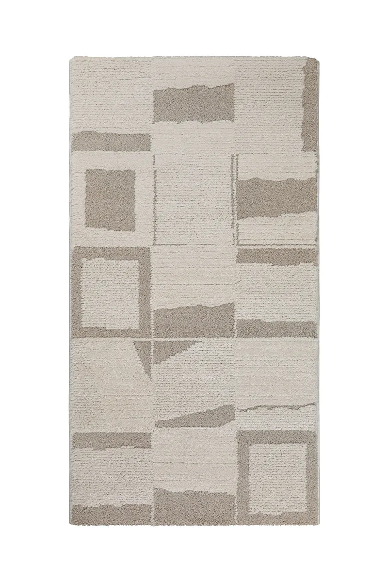 Kurzflor Teppich Creme Beige "Ingvar" WECONhome