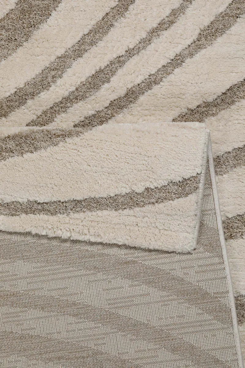 Kurzflor Teppich Creme Beige "Björn" WECONhome