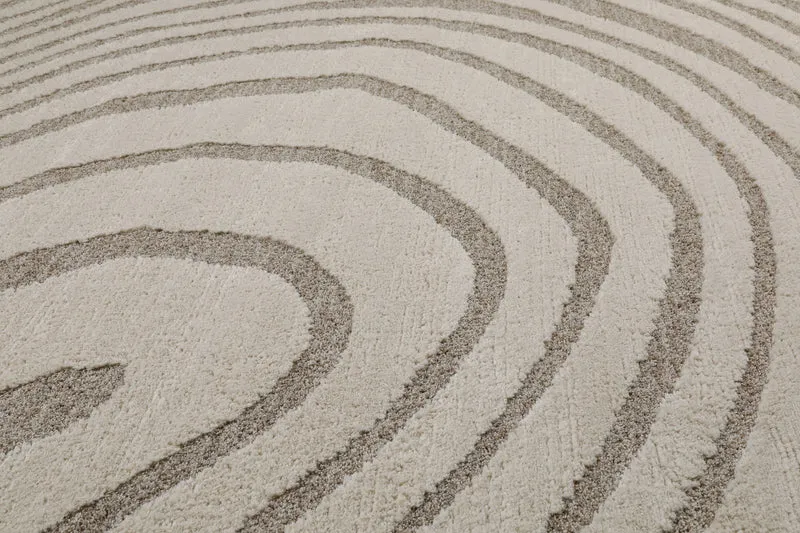 Kurzflor Teppich Creme Beige "Björn" WECONhome