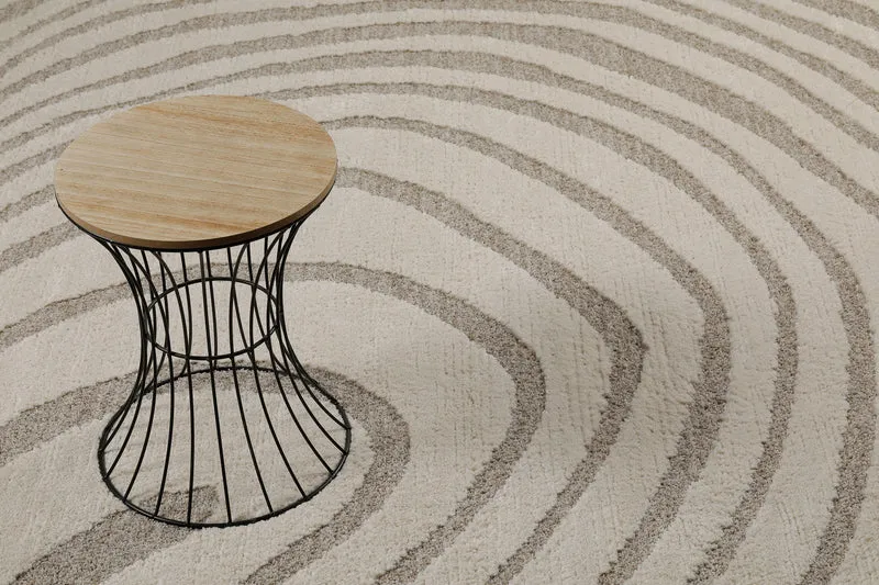 Kurzflor Teppich Creme Beige "Björn" WECONhome