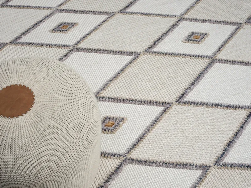 MY-RUG Teppich "Lina", im Hoch-Tief-Design