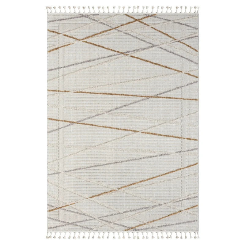 MY-RUG Teppich "Lina", im Hoch-Tief-Design
