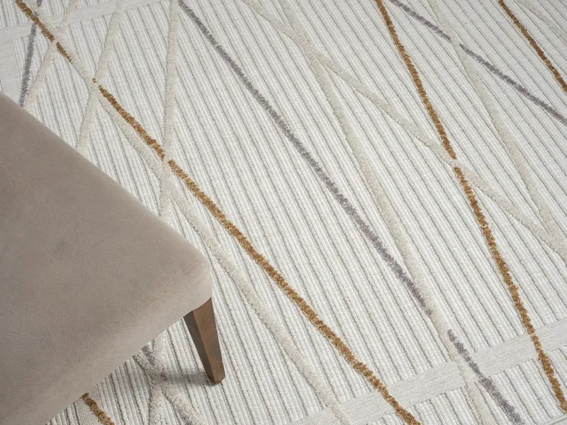 MY-RUG Teppich "Lina", im Hoch-Tief-Design