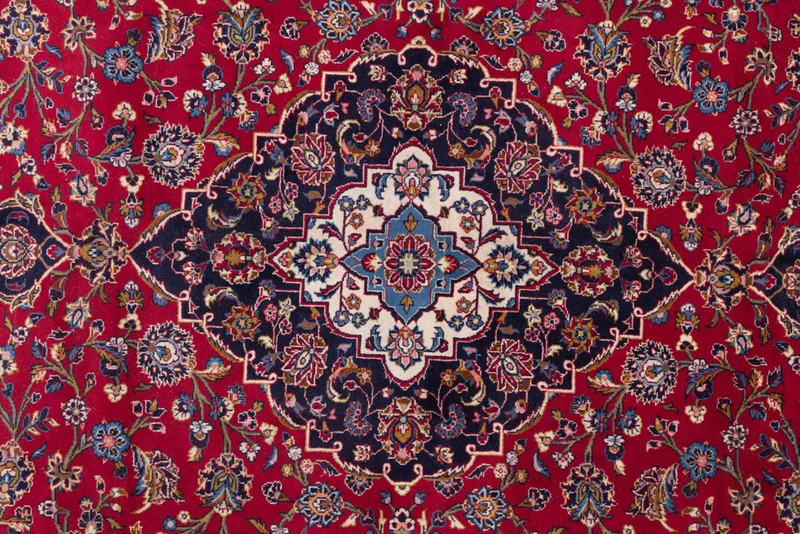 Perserteppich - Keshan - 295 x 400 cm - rot