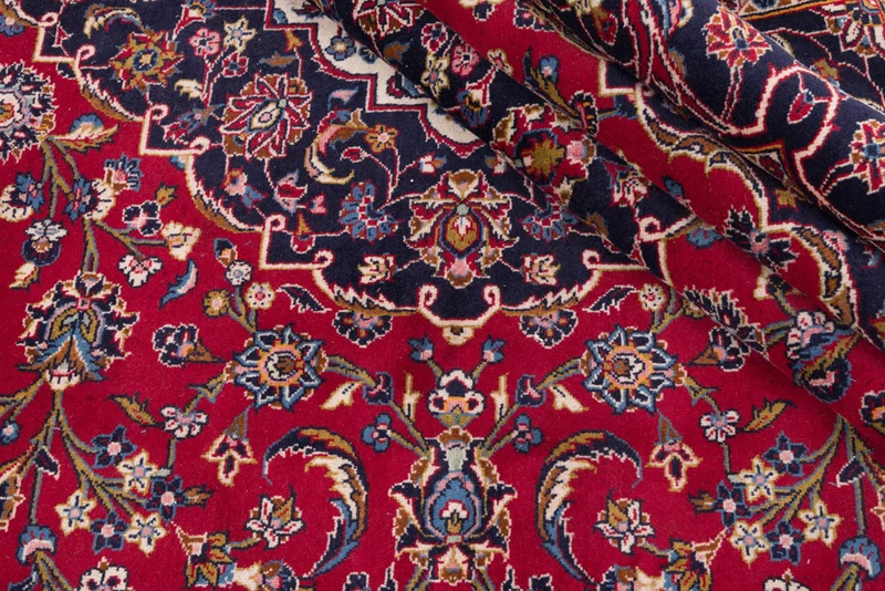 Perserteppich - Keshan - 295 x 400 cm - rot