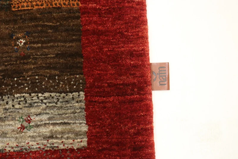 Gabbeh Teppich - Loribaft Indus - 157 x 213 cm - beige