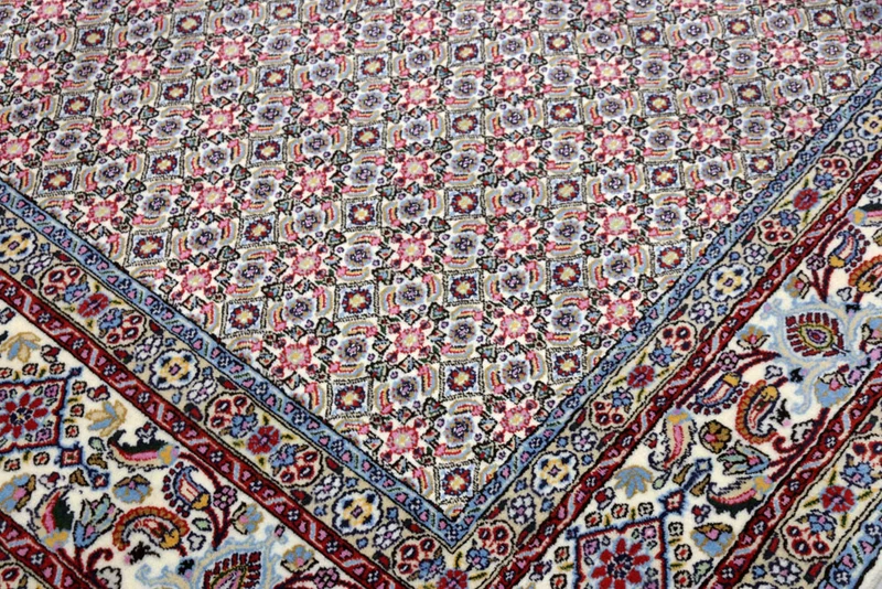 Perserteppich - Classic - 190 x 247 cm - dunkelbeige