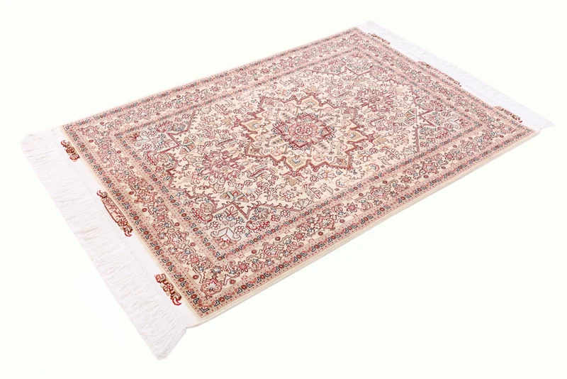 Perserteppich - Täbriz - Royal - 100 x 160 cm - hellbeige