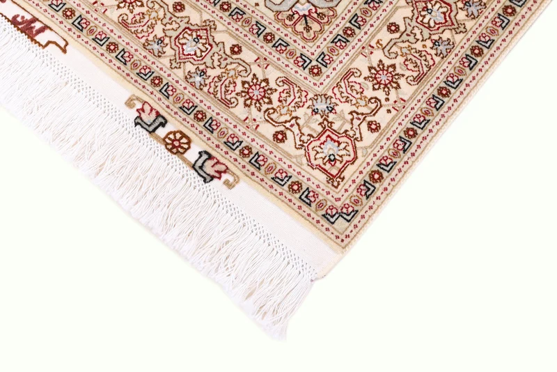 Perserteppich - Täbriz - Royal - 100 x 160 cm - hellbeige