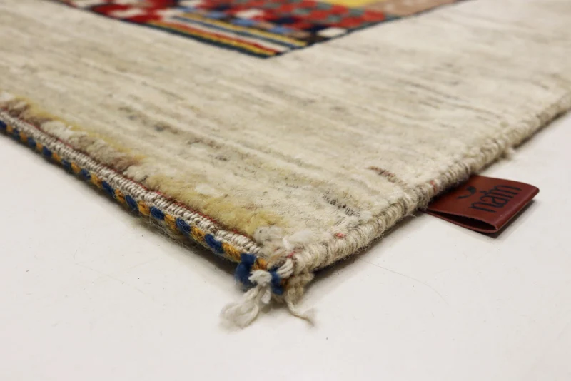 Gabbeh Teppich - Loribaft Indus - 154 x 200 cm - mehrfarbig