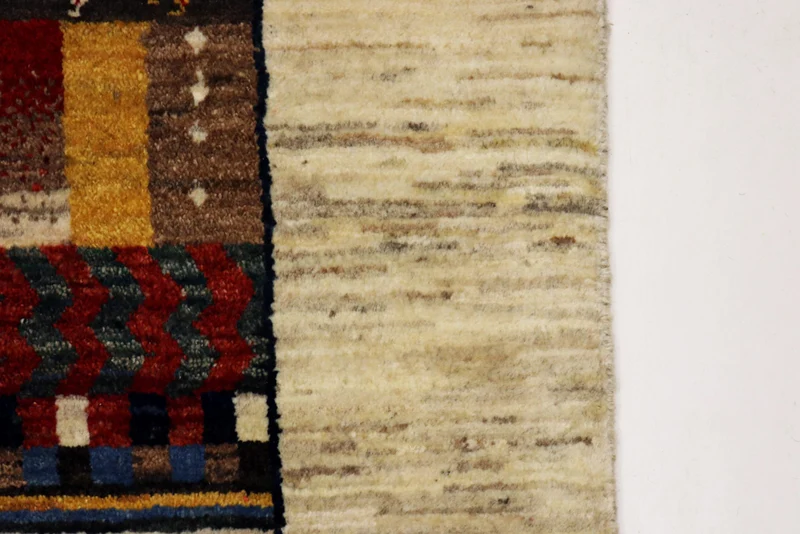 Gabbeh Teppich - Loribaft Indus - 154 x 200 cm - mehrfarbig