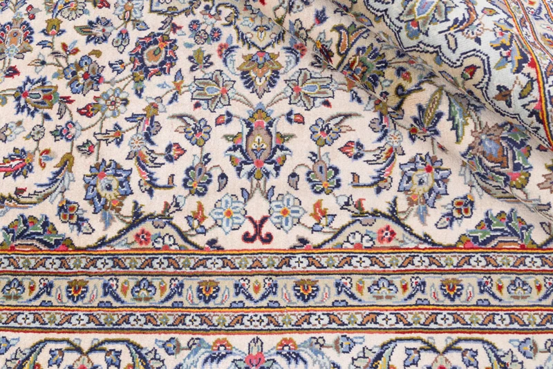 Perserteppich - Keshan - 250 x 365 cm - creme