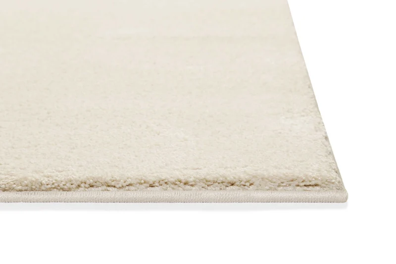 Teppich Weiß Creme Kurzflor "Lotta" WECONhome Basics