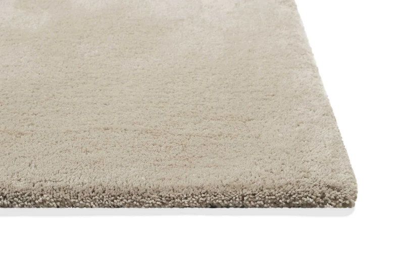 Teppich Sand Beige Hochflor "Emilia" WECONhome Basics