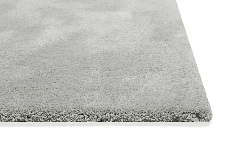 Teppich Hellgrau Hochflor "Emilia" WECONhome Basics