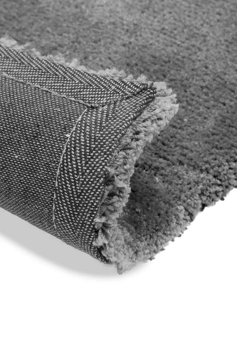 Teppich Grau Hochflor "Emilia" WECONhome Basics