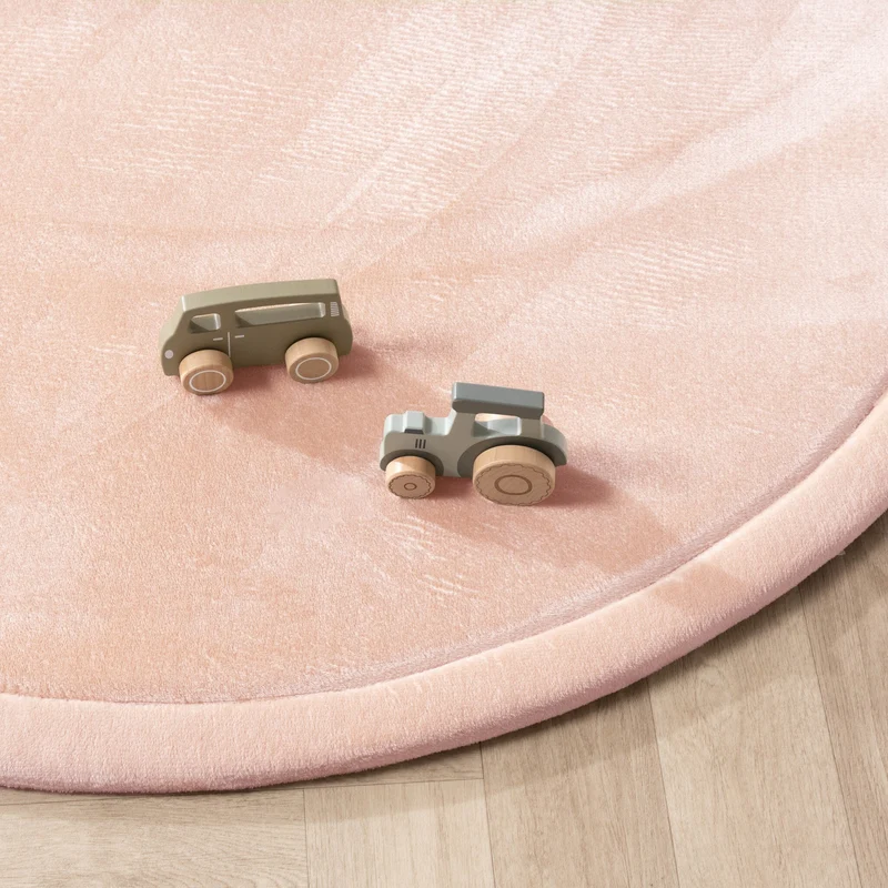 Spielmatte Rund - Jip Rosa