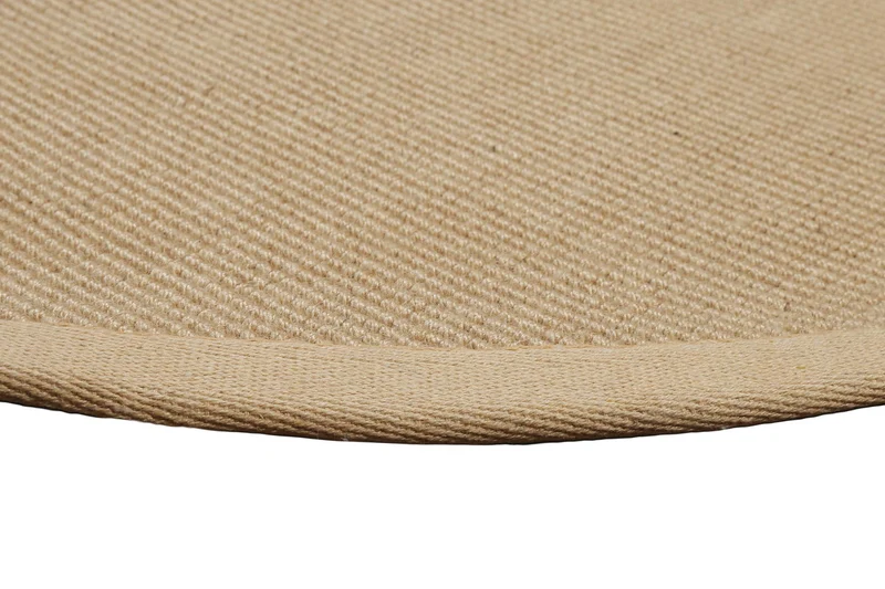 Teppich Rund Natur aus Jute "Hugo one" WECONhome
