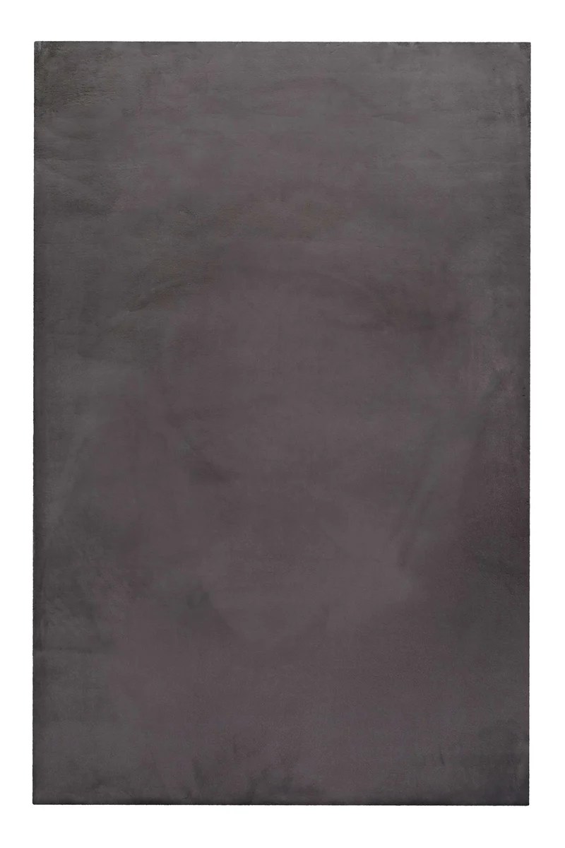 Kunstfell Teppich Anthrazit flauschig und weich "Anna" WECONhome Basics
