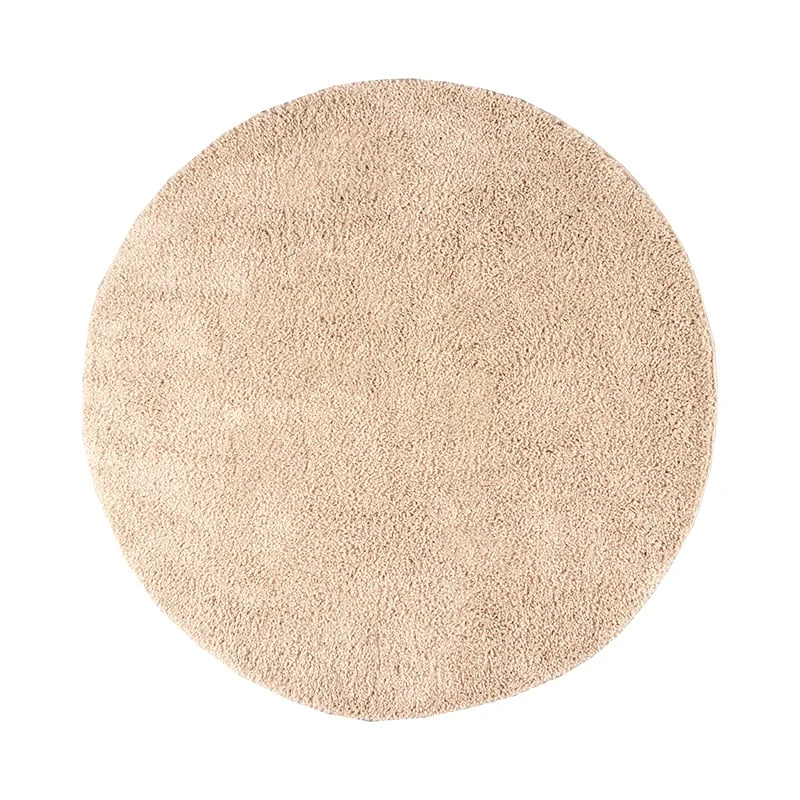 Teppich Hochflor Rund - Lofty Beige