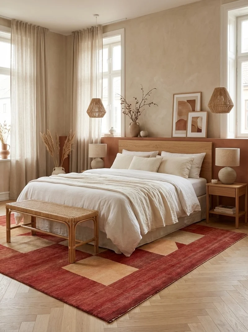 Rizbaf · Handgeknüpft – Beige, 338x252 cm