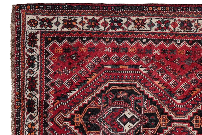 Shiraz · Handgeknüpft – Rot, 162x108 cm