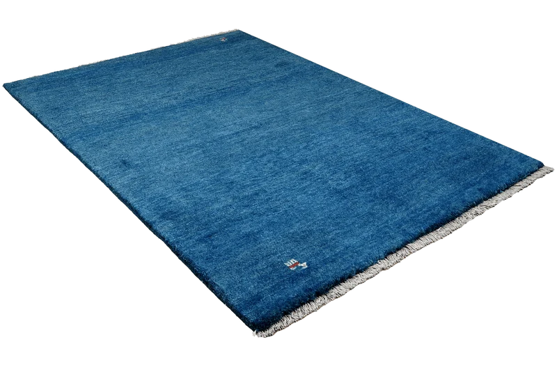 Gabbeh · Handgeknüpft – Blau, 185x123 cm