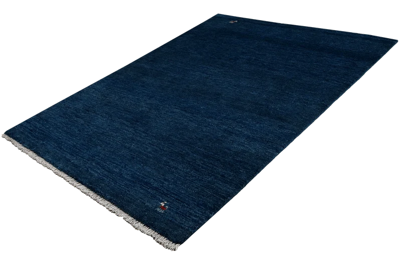 Gabbeh · Handgeknüpft – Blau, 185x123 cm