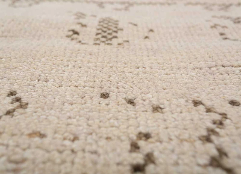 Wollteppich - 240 x 300 cm - creme