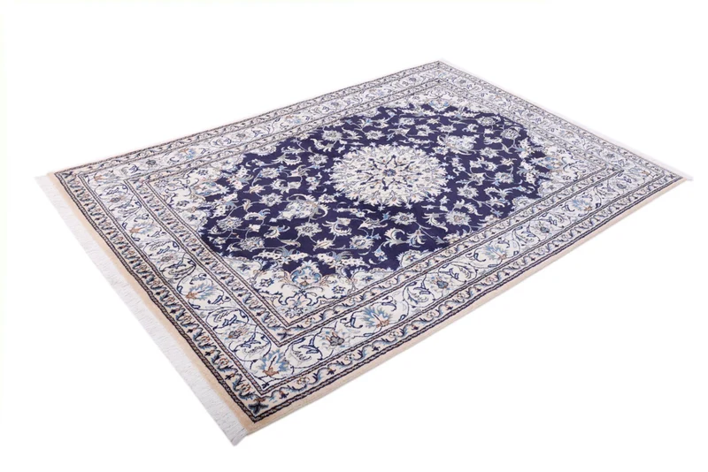 Perserteppich - Nain - 164 x 233 cm - dunkelblau
