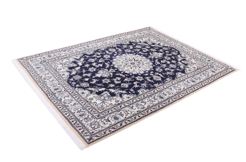 Perserteppich - Nain - 164 x 233 cm - dunkelblau