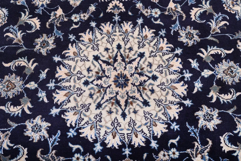 Perserteppich - Nain - 164 x 233 cm - dunkelblau