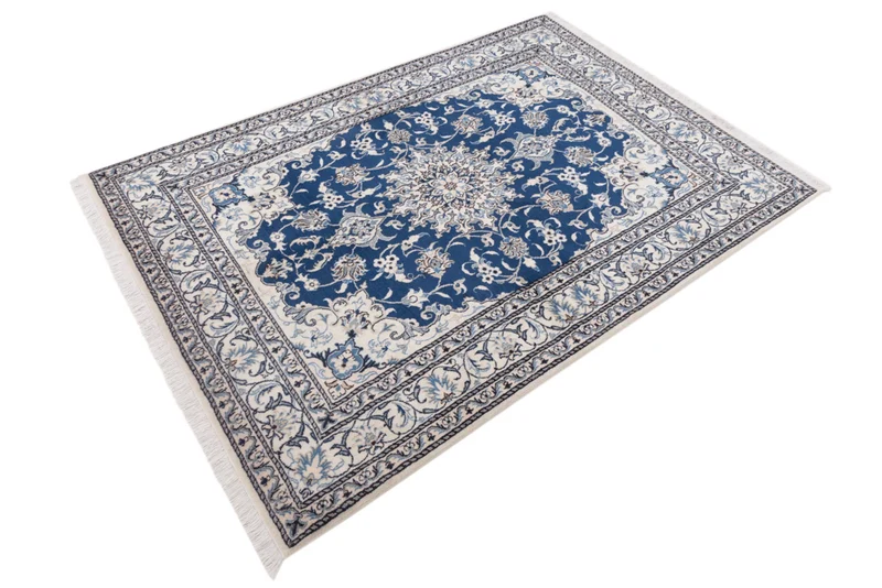 Perserteppich - Nain - 154 x 217 cm - dunkelblau