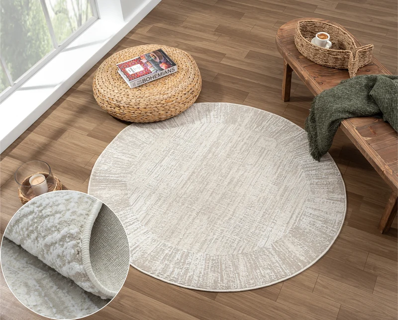 MY-RUG "Kari", Kurzflorteppich, schlichtes Design