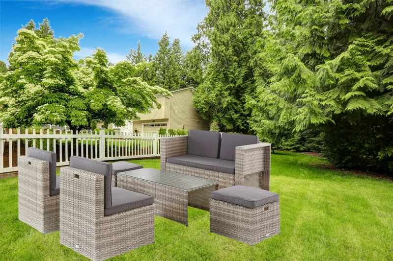 Gartenlounge "Milli" für 6 Personen inkl. Sitzkissen