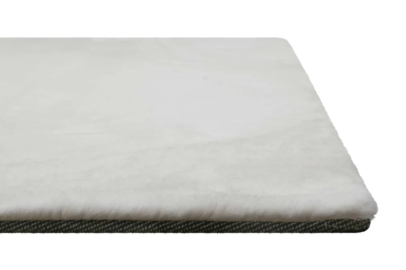Kunstfell Teppich Weiß kuschelig & flauschig "Vita" Homie Living