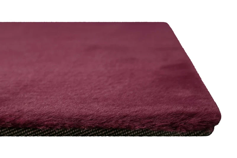 Kunstfell Teppich Violett kuschelig & flauschig "Vita" Homie Living