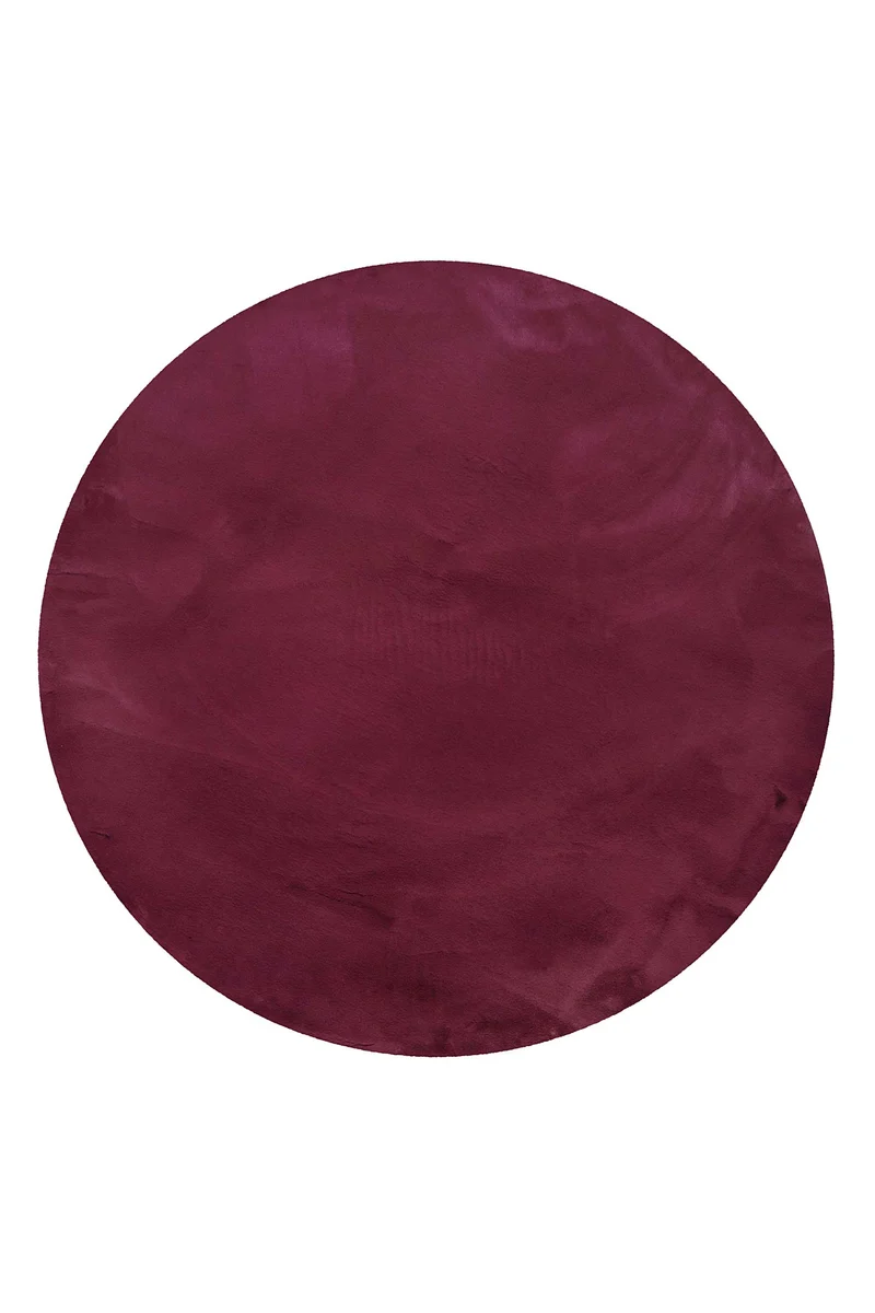 Esprit Teppich Rund Violett und sehr flauschig Hochflor "Alice"